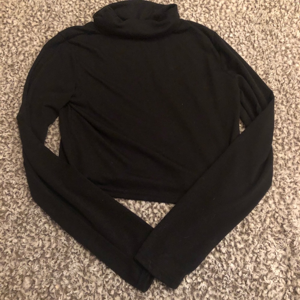 Long sleeved turtle neck